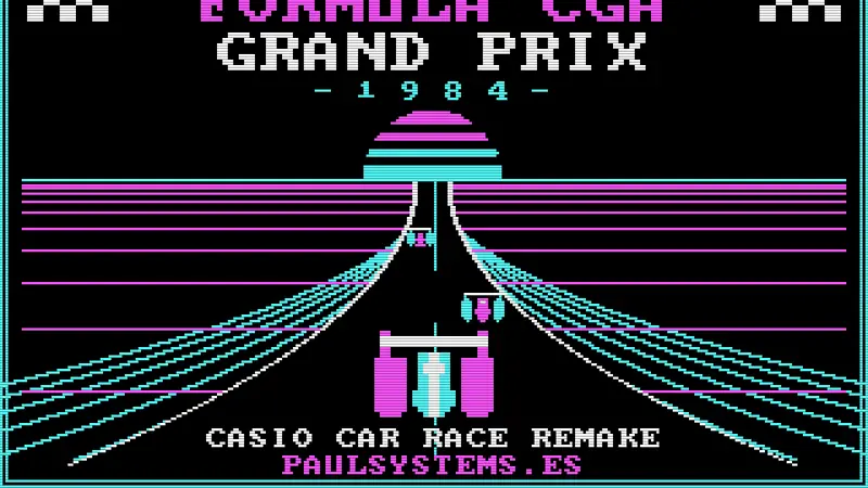 Coche de carreras retro Racer